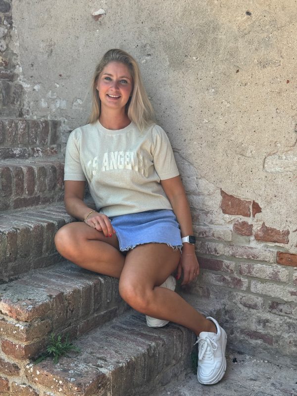 Shirtje LA wit/zilver - Afbeelding 5