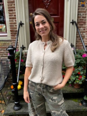Vestje Rosalie beige