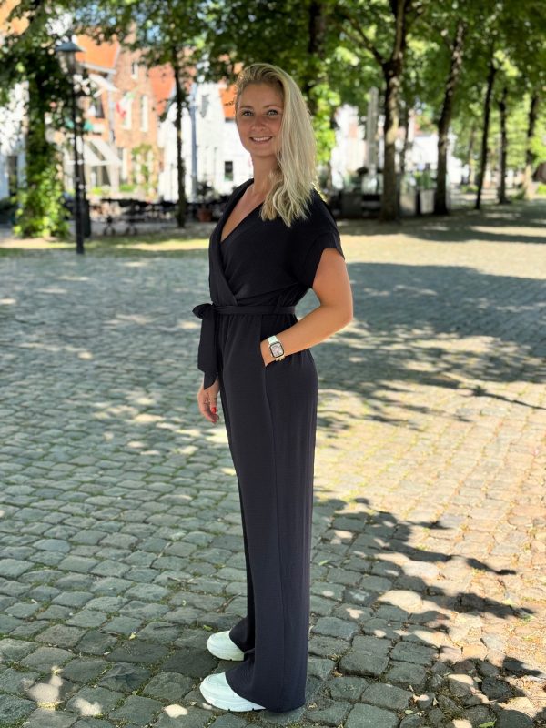 Jumpsuit Veerle navy - Afbeelding 2