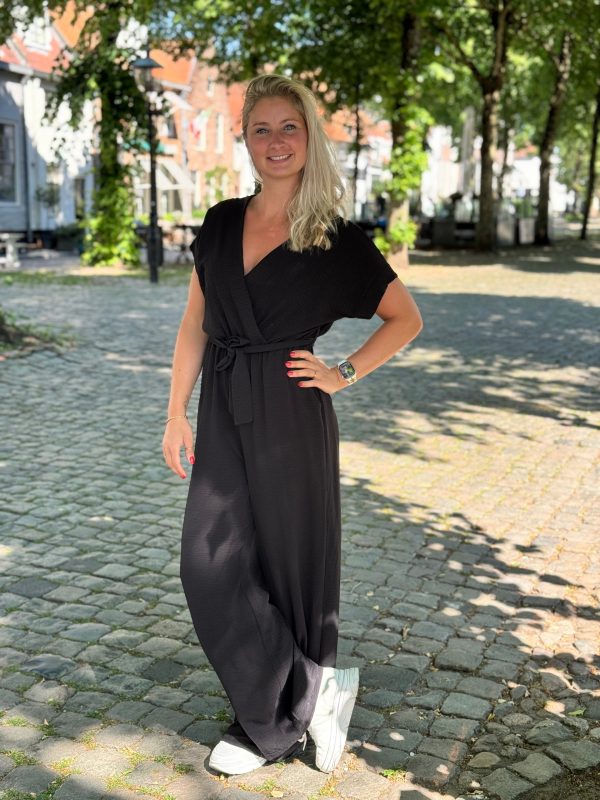 Jumpsuit Veerle zwart
