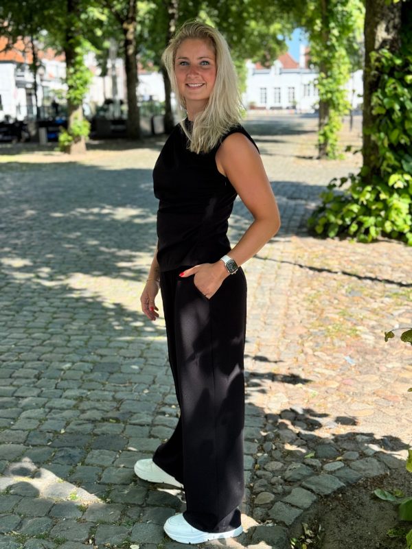 Broek Georgina zwart - Afbeelding 2