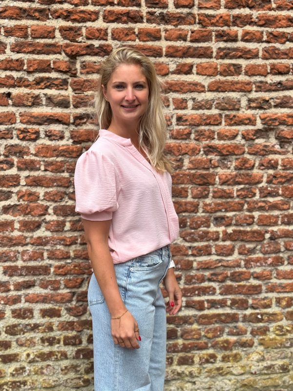 Blouse Kirsten roze - Afbeelding 2