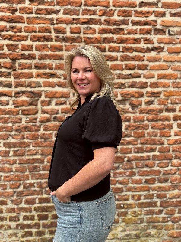 Blouse Kirsten zwart - Afbeelding 4