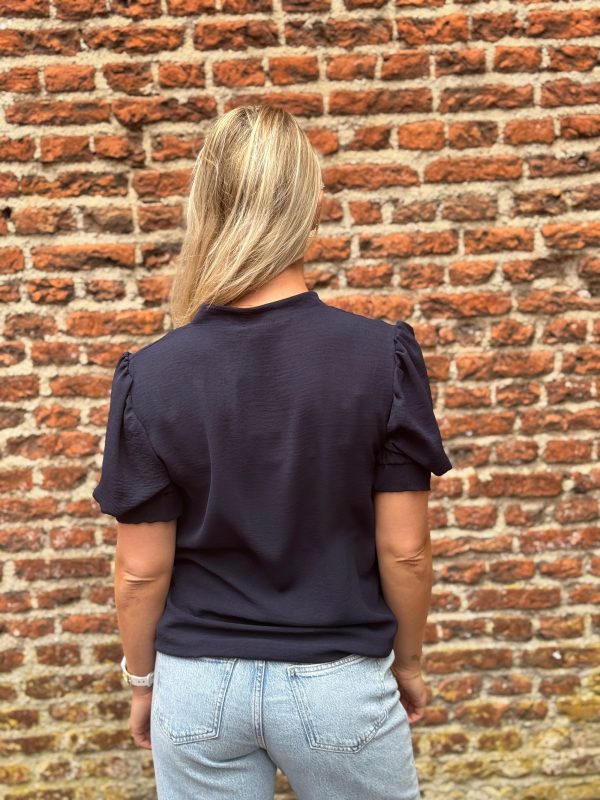 Blouse Kirsten navy - Afbeelding 4