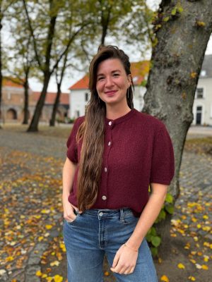 Vestje Rosalie bordeaux