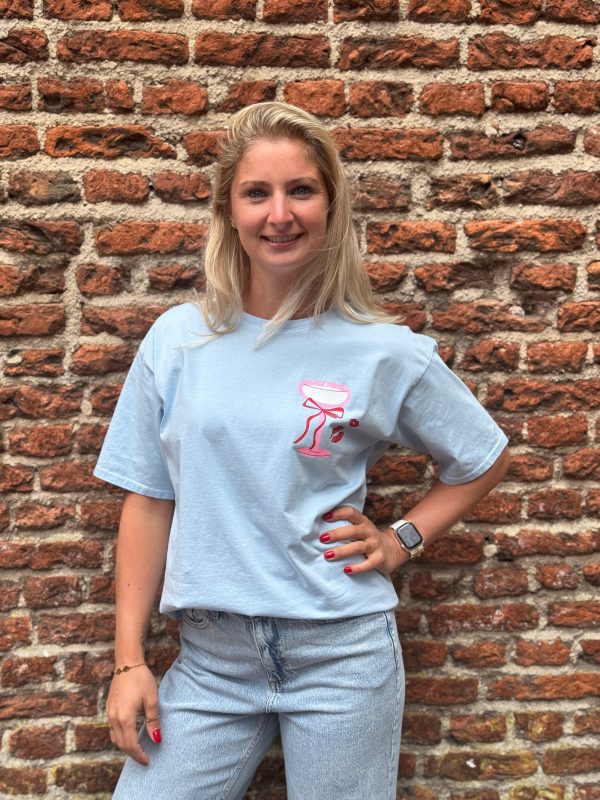 Shirtje Champagne blauw - Afbeelding 3