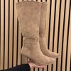 Laars Jacobine khaki suede - Afbeelding 3