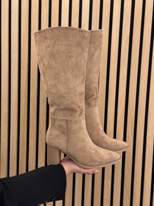Laars Jacobine khaki suede - Afbeelding 3