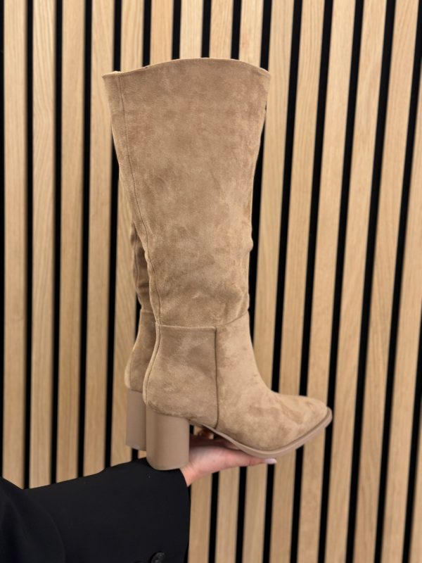 Laars Jacobine khaki suede - Afbeelding 2