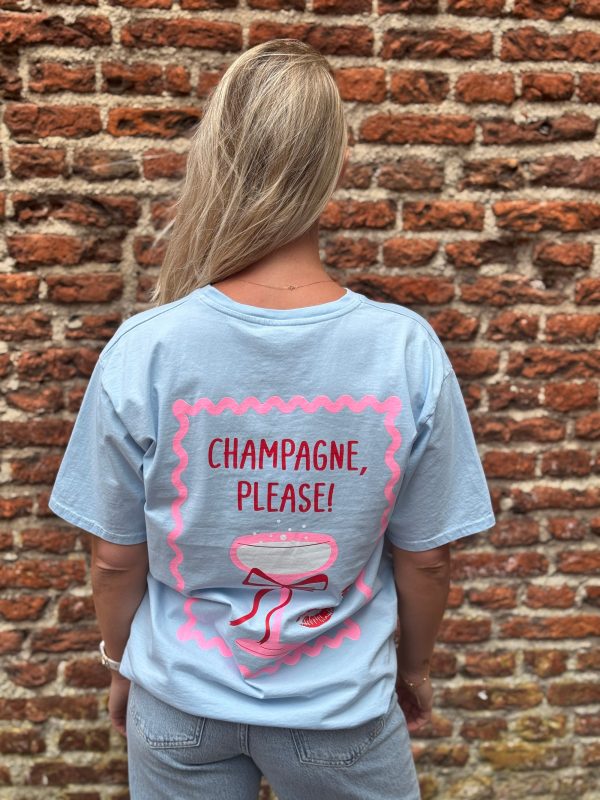 Shirtje Champagne blauw