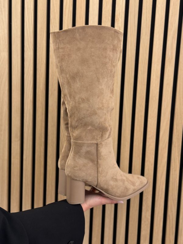 Laars Jacobine khaki suede - Afbeelding 4