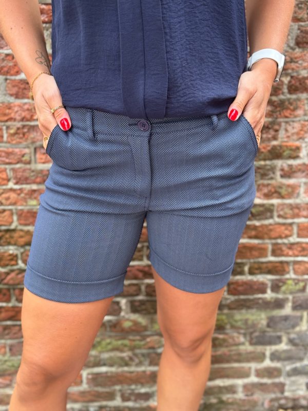 Korte broek Emma navy