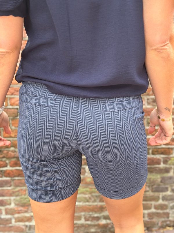 Korte broek Emma navy - Afbeelding 3