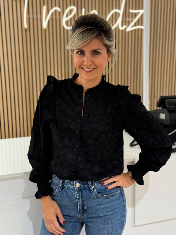 Blouse Nikkie zwart