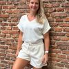 Jog setje off-white - Afbeelding 2