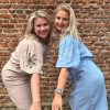 Jurk Amy borduur beige - Afbeelding 4