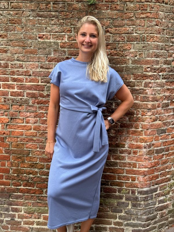 Jurk Mae jeansblauw - Afbeelding 3