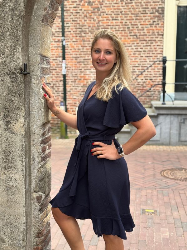 Jurkje Jocelyn navy - Afbeelding 4