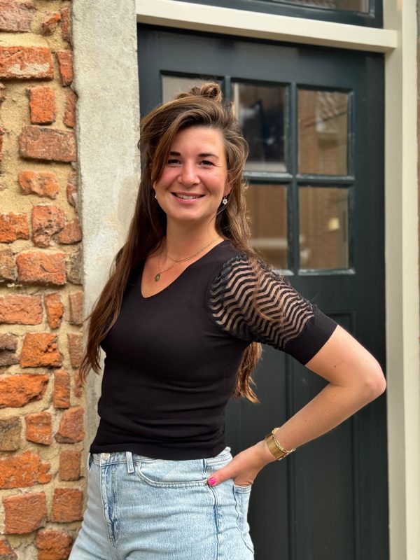 Top Liz zwart