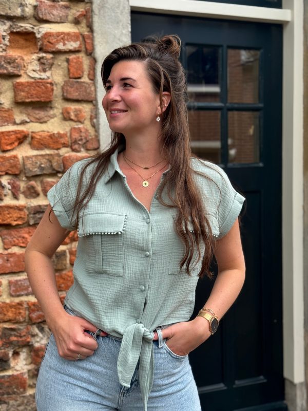 Blousetop Lilly groen