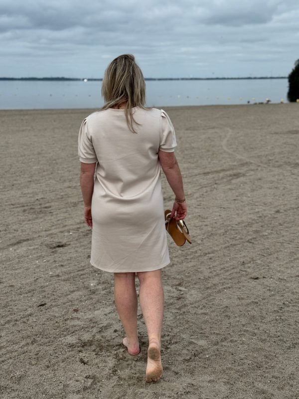 Jurkje Sandra beige - Afbeelding 7