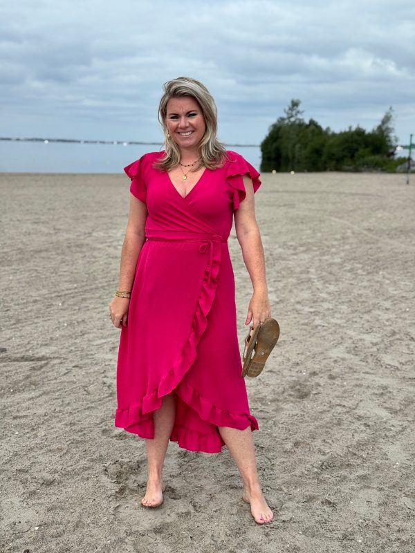 Jurk Simone roze - Afbeelding 5