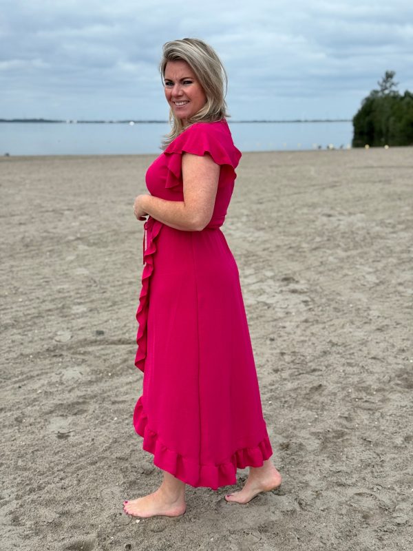 Jurk Simone roze - Afbeelding 2