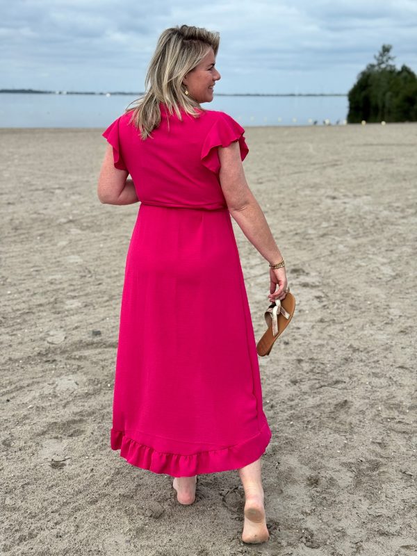 Jurk Simone roze - Afbeelding 6