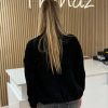 Gebreid vestje Ella zwart - Afbeelding 3