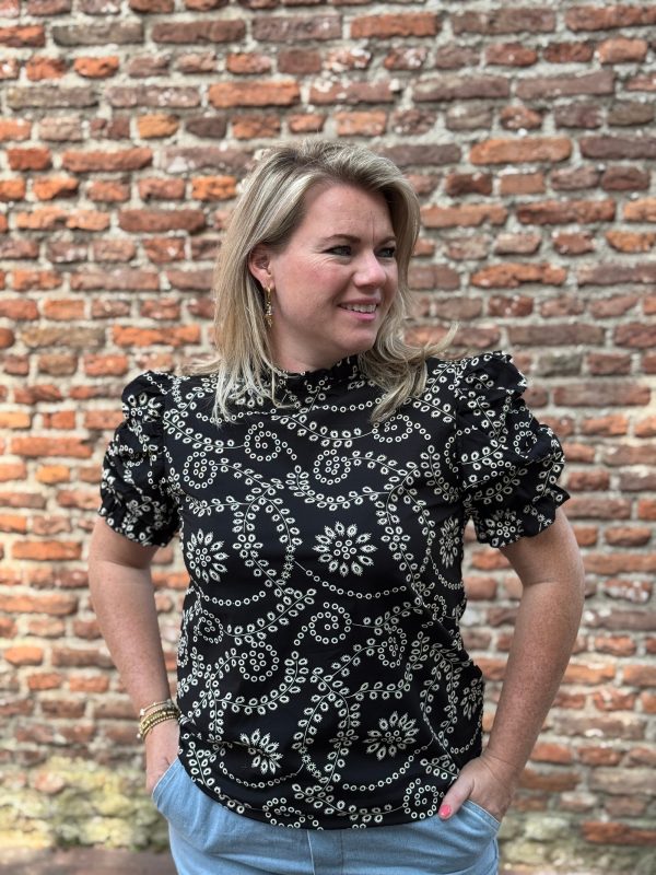 Blouse Marly zwart - Afbeelding 6