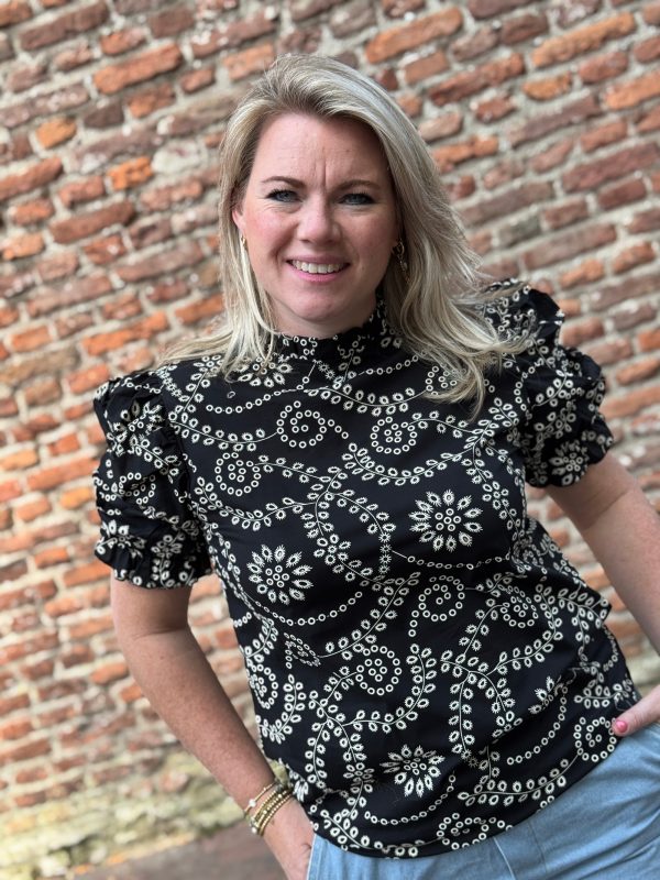 Blouse Marly zwart - Afbeelding 3