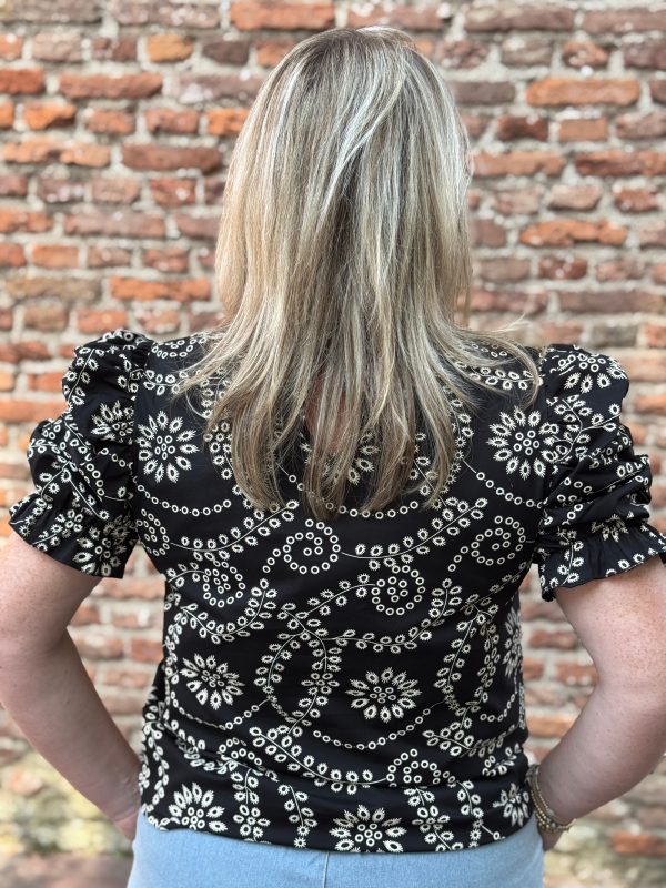 Blouse Marly zwart - Afbeelding 5