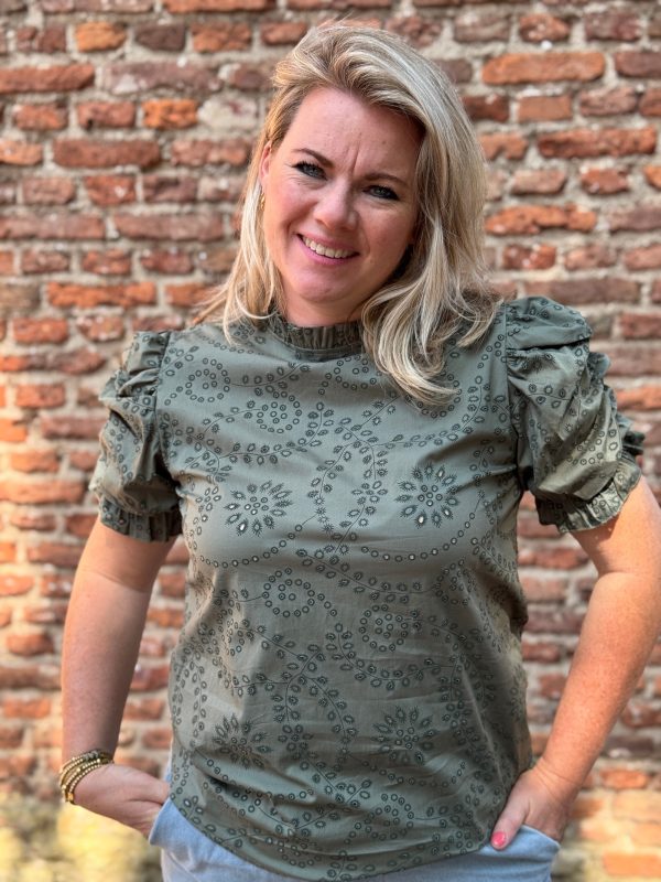 Blouse Marly groen