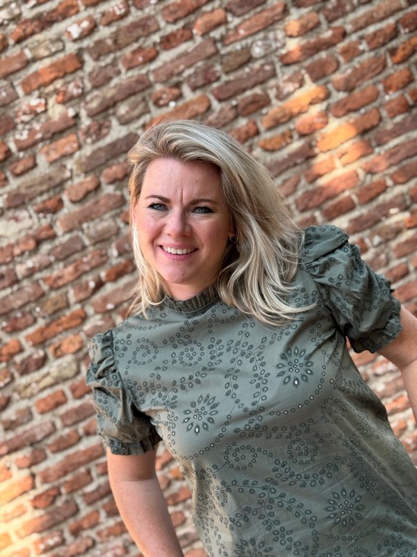 Blouse Marly groen - Afbeelding 5