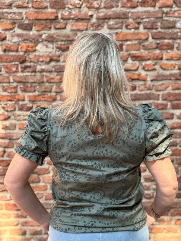 Blouse Marly groen - Afbeelding 3