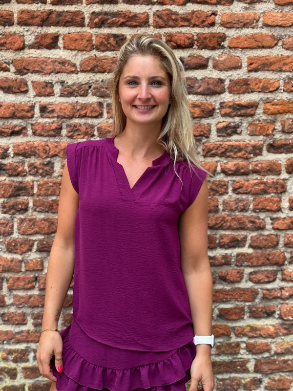 Top Tosca magenta