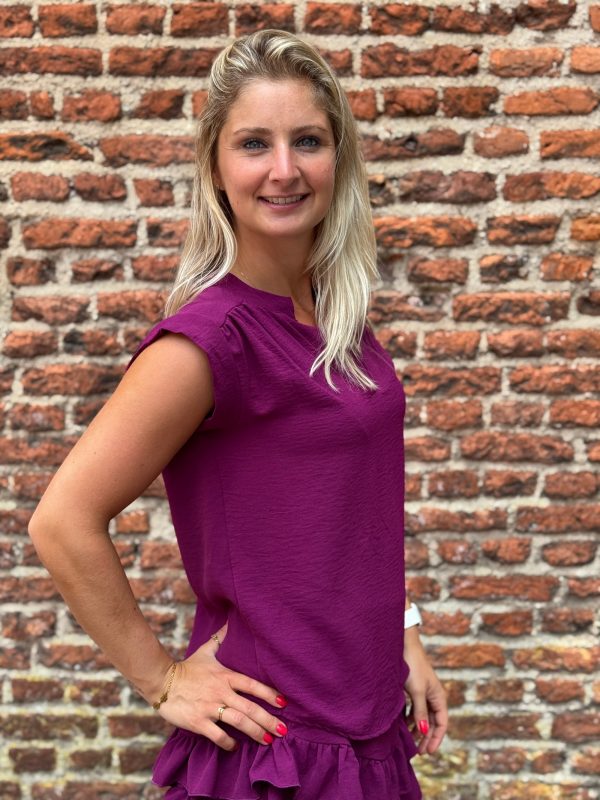 Top Tosca magenta - Afbeelding 5