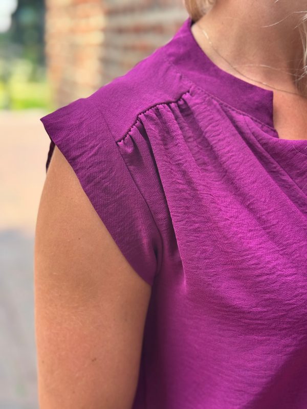 Top Tosca magenta - Afbeelding 3