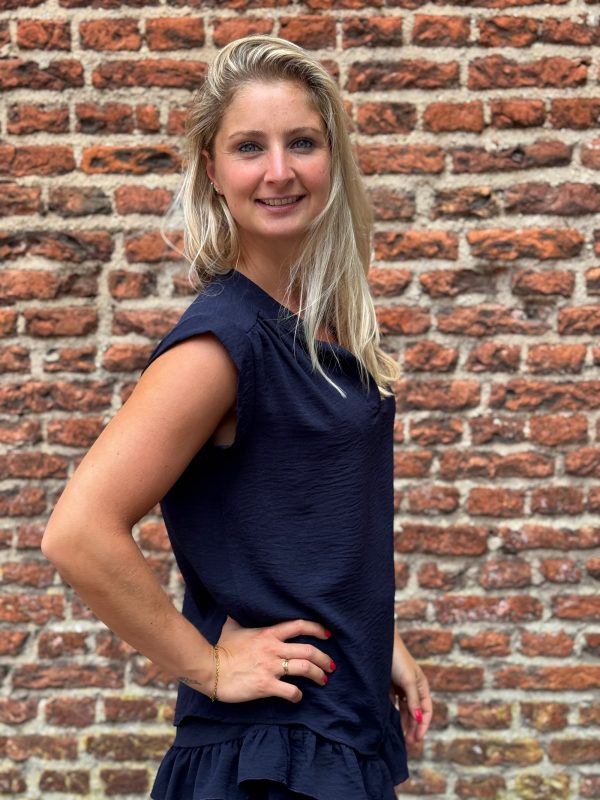 Top Tosca navy - Afbeelding 3