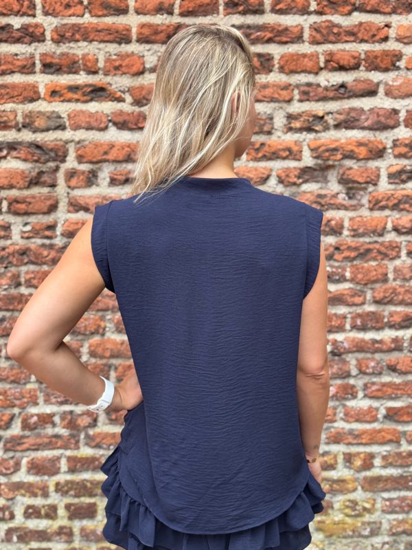 Top Tosca navy - Afbeelding 4