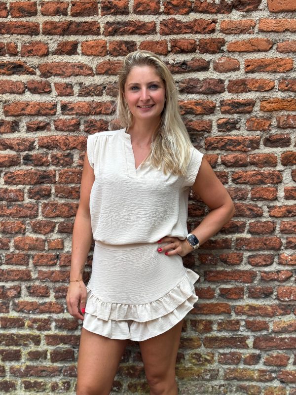 Skort beige