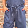 Shortje Lenthe navy - Afbeelding 4