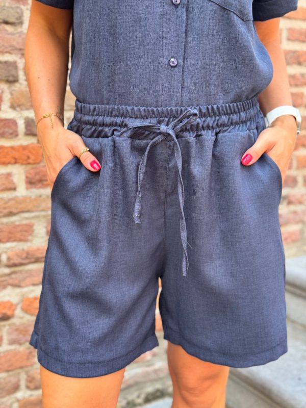 Shortje Lenthe navy - Afbeelding 4