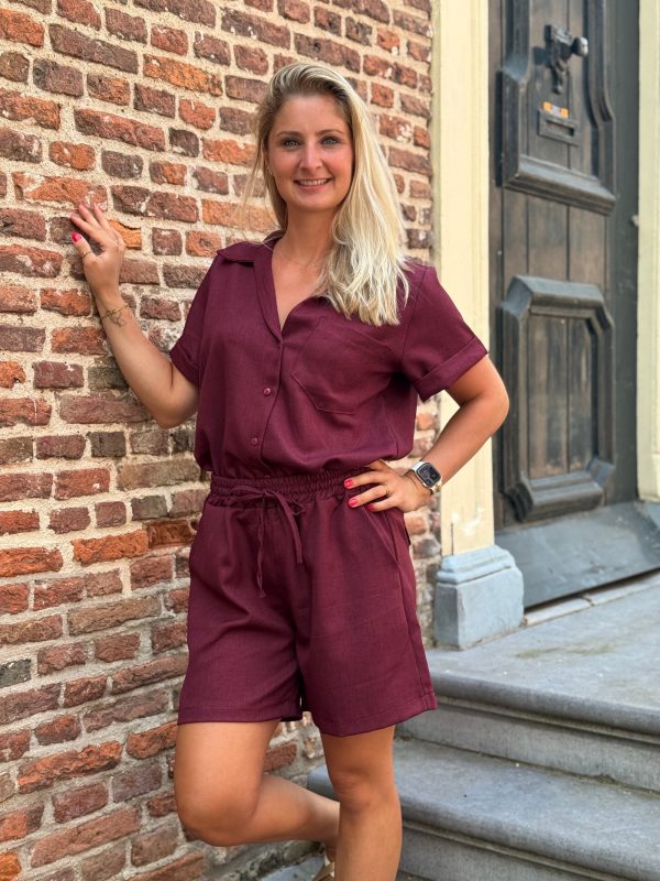 Shortje Lenthe bordeaux