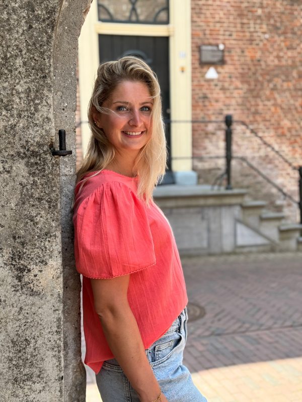 Topje Lisanne koraal - Afbeelding 5