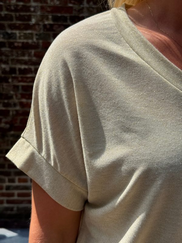 Shirtje Amber goud - Afbeelding 3