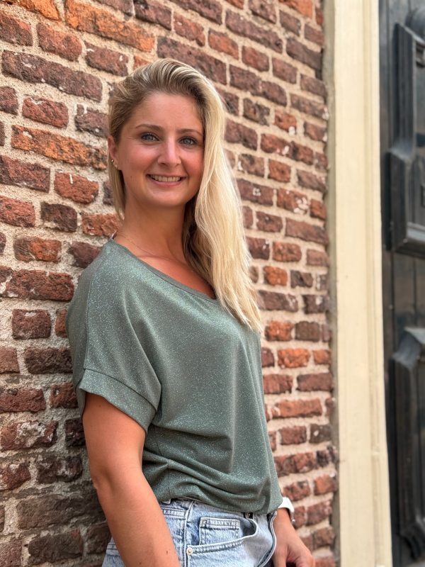 Shirtje Amber groen - Afbeelding 4