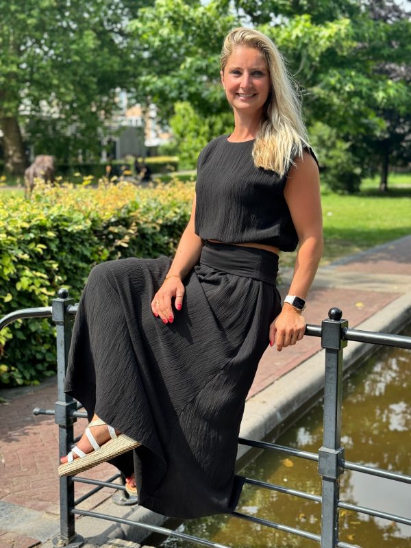 Set rok & top zwart - Afbeelding 7