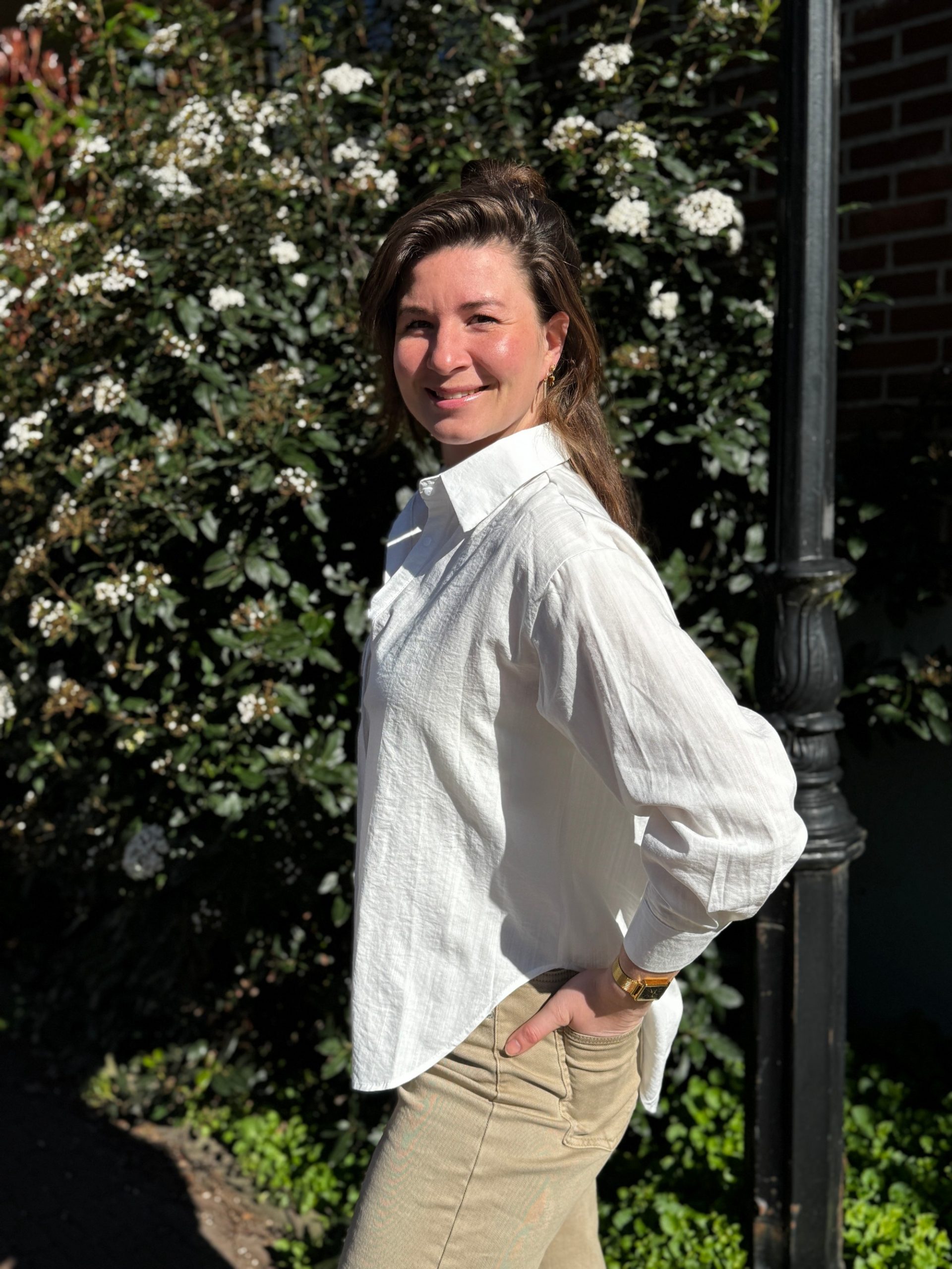 Blouse Juliëtte wit - Afbeelding 5