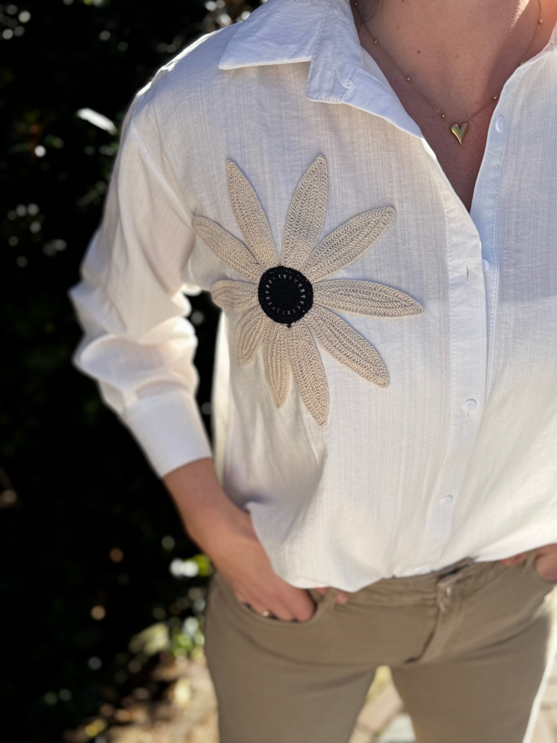 Blouse Juliëtte wit - Afbeelding 3